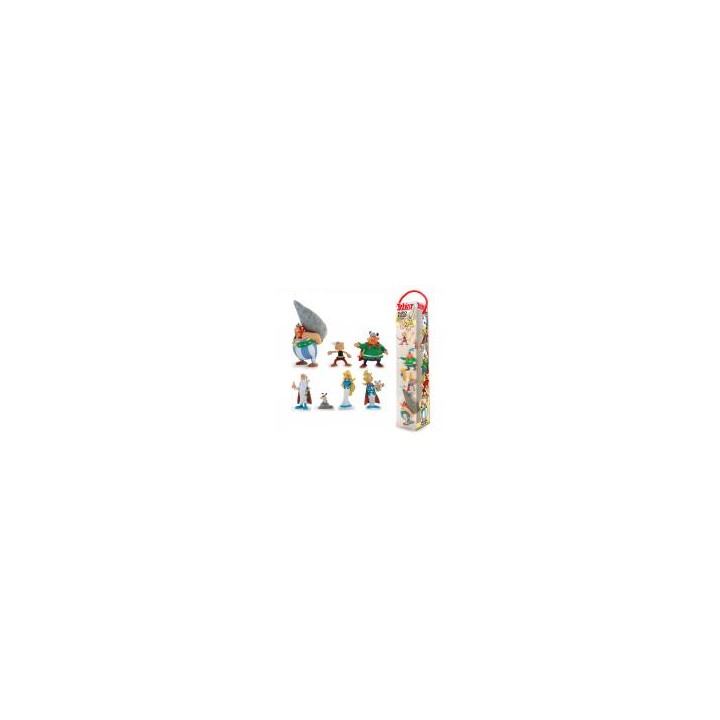 Tubo Asterix - El Pueblo Galo - Pack Surtido 7 Figuras