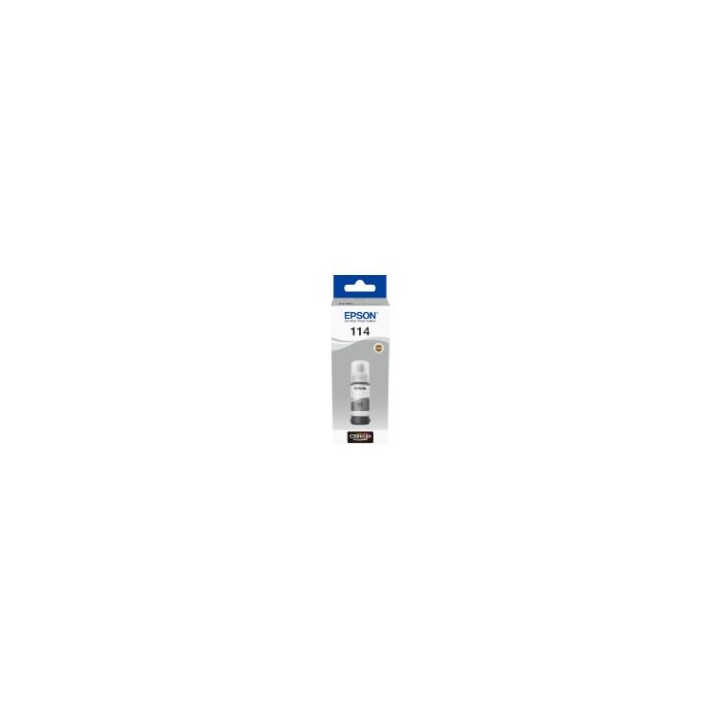 Botella Tinta Epson EcoTank 114 Gris 70ml (C13T07B540)