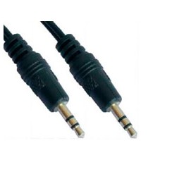 Nanocable 3.5mm/M a 3.5mm/M 1.5m Negro (10.24.0101)