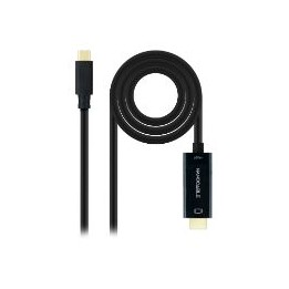 Nanocable USB-C/M a HDMI/M 5m Negro (10.15.5135)