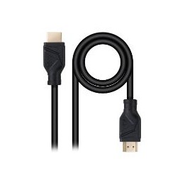Nanocable HDMI V2.1 A/M-A/M 1m Negro (10.15.8301)
