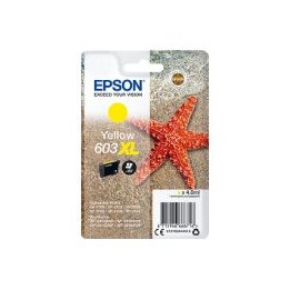 Tinta Epson 603XL Amarillo 4ml 350 pág (C13T03A44010)