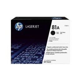 Toner HP LaserJet 81A Negro 10500 páginas (CF281A)