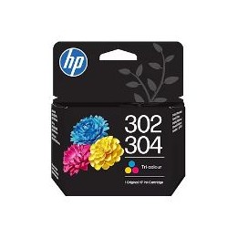 Tinta HP 302/304 Tricolor 100 páginas (B7RT6A)