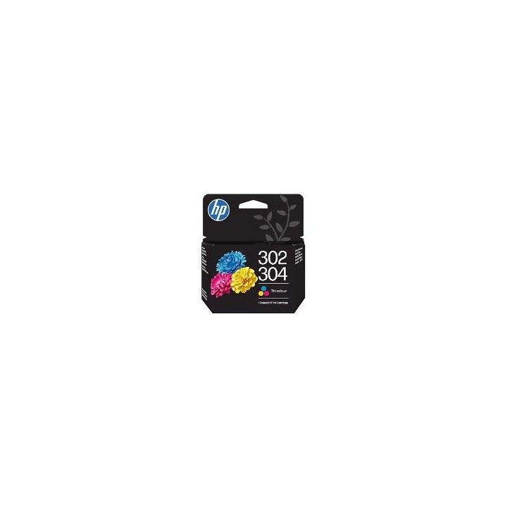 Tinta HP 302/304 Tricolor 100 páginas (B7RT6A)