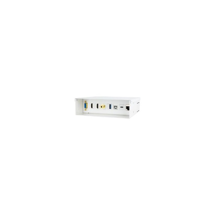 Caja de Conexiones Nanocable VGA/HDMI/Jack(10.35.0004)