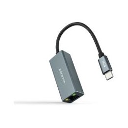Adaptador Nanocable USB-C a RJ45 15cm Gris (10.03.0406)