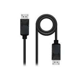 Nanocable DP/M a DP/M 0.5m Negro (10.15.2800)