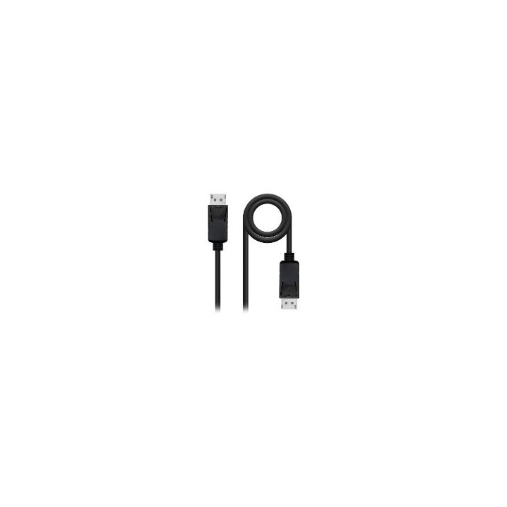 Nanocable DP/M a DP/M 0.5m Negro (10.15.2800)