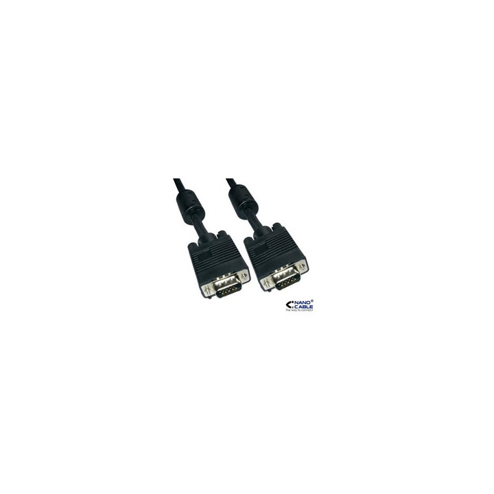 Nanocable VGA/M a VGA/M 3m Negro (10.15.0103)