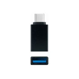 Adaptador Nanocable USB-C/M a USB-A/H Negro(10.02.0010)