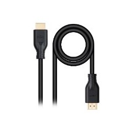 Nanocable HDMI A/M a HDMI A/M 2m Negro (10.15.3902)