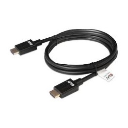 Cable Club 3D HDMI 2.1 8K60Hz 1.5m M/M Negro CAC-1370