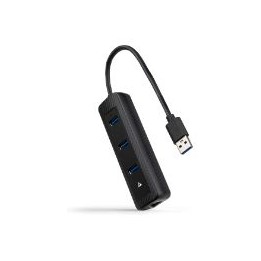 Hub Nanocable USB-A a 1xUSB-A 3.0/1xRJ45 (10.16.4604)