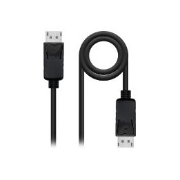Nanocable DP/M a DP/M 5m Negro (10.15.2805)