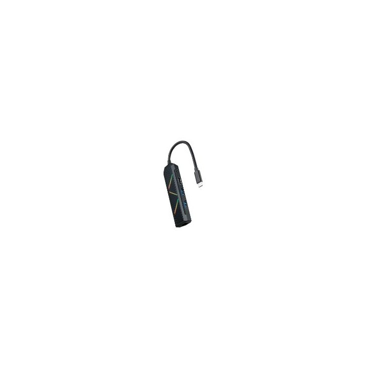Hub Nanocable USB-C a USB-A USB-C HDMI RJ45(10.16.0501)
