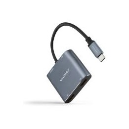 Adaptador Nanocable USB-C a 2xHDMI/USB 2.0 (10.16.4305)
