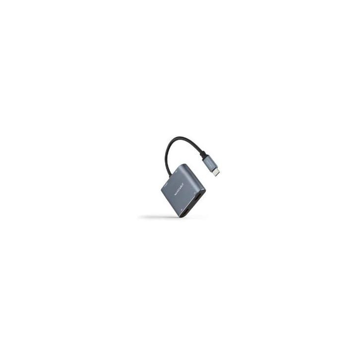 Adaptador Nanocable USB-C a 2xHDMI/USB 2.0 (10.16.4305)