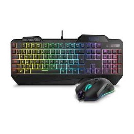 T+Ratón Krom Krusher SP RGB USB Negro (NXKROMKRSHRSP)