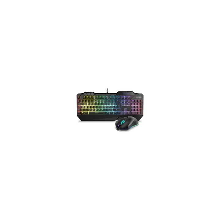 T+Ratón Krom Krusher SP RGB USB Negro (NXKROMKRSHRSP)