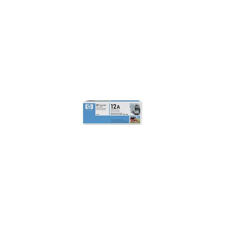 Toner HP LaserJet 12A Negro 2000 páginas (Q2612A)