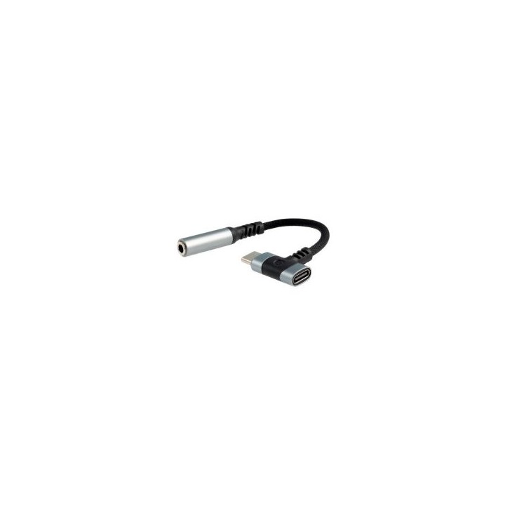 Nanocable USB-C/M+USB-C/H a 3.5mm 0.1m (10.24.1207)