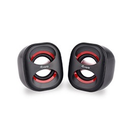 Altavoces EQUIP Life 2.0 6W 3.5mm USB N/R (EQ245331)