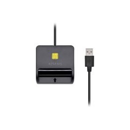 Lector Tarjetas AISENS DNIe USB 2.0 Negro(ASCR-SN01-BK)