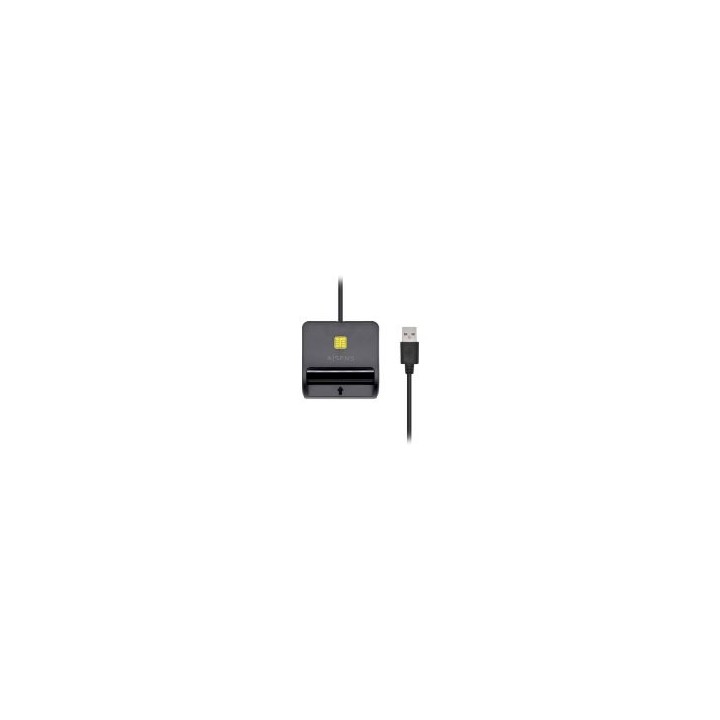 Lector Tarjetas AISENS DNIe USB 2.0 Negro(ASCR-SN01-BK)