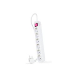 Regleta Nanocable 6xSchuko Interruptor (10.37.0006)