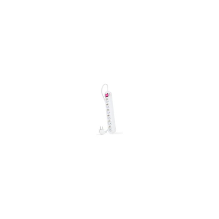 Regleta Nanocable 6xSchuko Interruptor (10.37.0006)