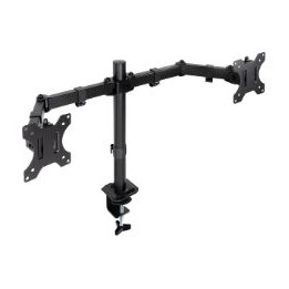 Soporte Mesa TooQ Gira/Inclina 17-27" Negro(DB1802TN-B)