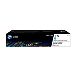 Toner HP LaserJet 117A Cian 700 páginas (W2071A)