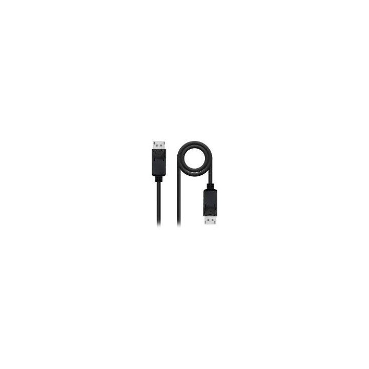 Nanocable DP/M a DP/M 1m Negro (10.15.2801)