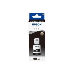 Botella de Tinta Epson EcoTank 111 Negro (C13T03M140)