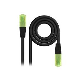 Nanocable RJ45 Cat.6 UTP CCA 2m Negro (10.20.1402-BK)