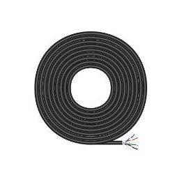 Cable AISENS RJ45 Cat.6 FTP Ext 100m Negro (A135-0673)