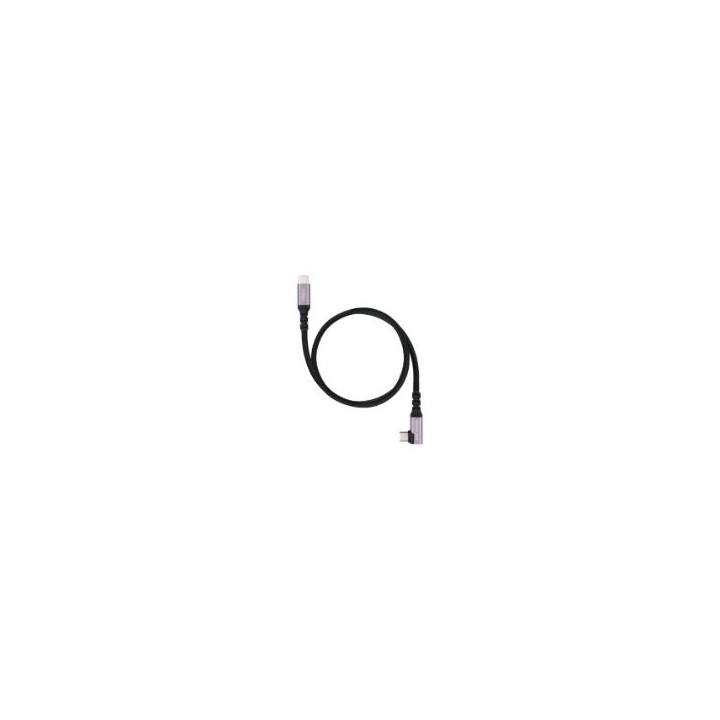 Nanocable USB-C/M a USB-C/M 1m Negro (10.01.4701)