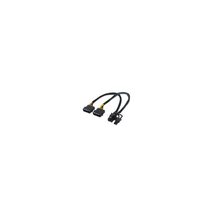 Nanocable Molex (8-pin) a 2xMolex (4-pin) (10.19.1201)