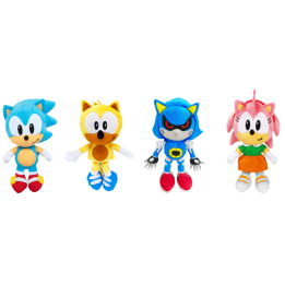 Peluche Sonic wave 11 Sonic the Hedgehog 23cm surtido