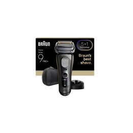 Braun Series 9 Pro+ 9615S Máquina de afeitar de láminas Recortadora Negro, Gris
