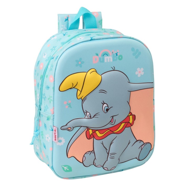 Mochila 3D Dumbo Disney 27cm