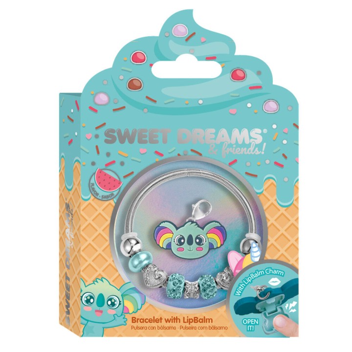 Pulsera con balsamo labial Sweet Dreams & Friends surtido