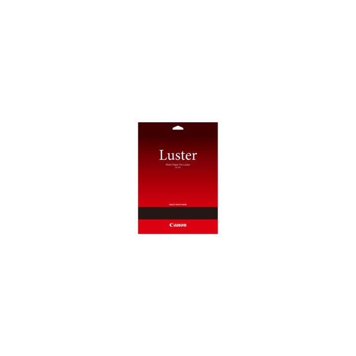 Papel fotografico canon lu-101 A3 297x 420mm 260g brillo 20 hojas 6211B007