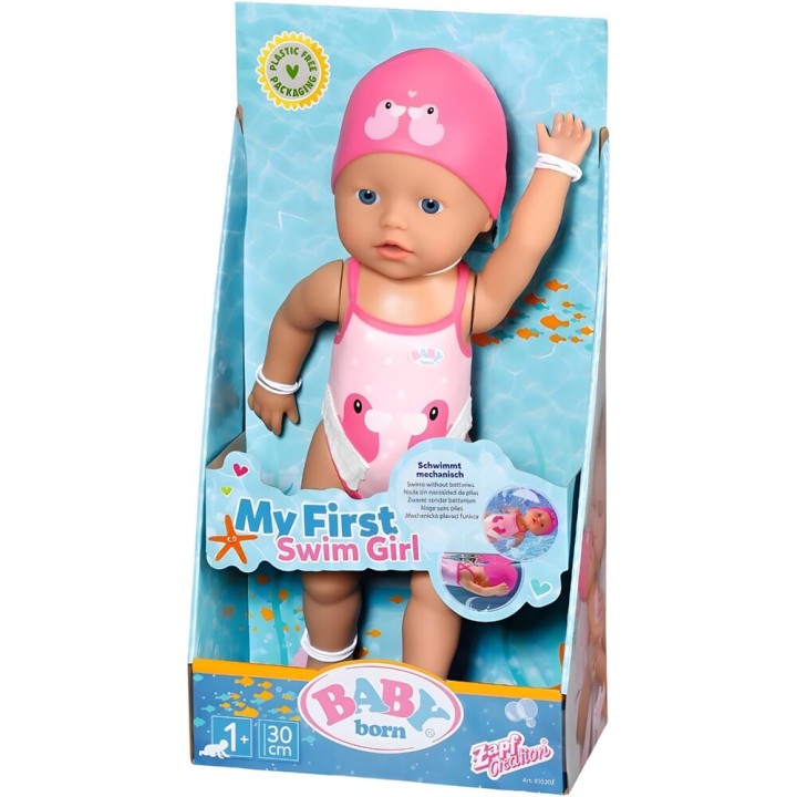 Muñeca Nadadora Baby Born 30cm