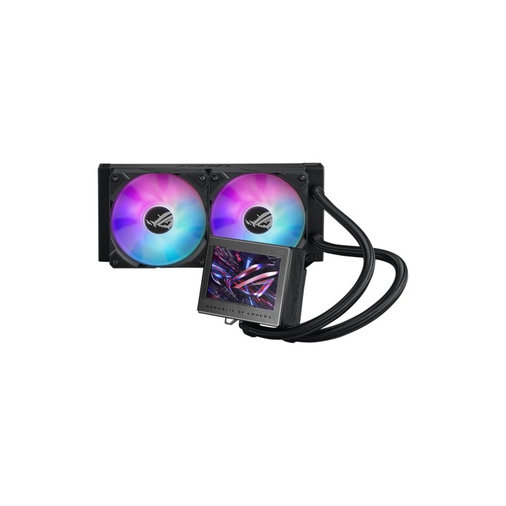 ASUS ROG Ryujin III 240 ARGB Procesador Sistema de refrigeración lÍ­quida todo en uno 12 cm Negro 1 pieza(s)