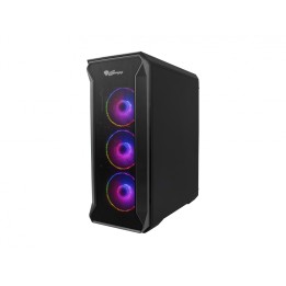 GENESIS Irid 505 ARGB Midi Tower Negro, Transparente