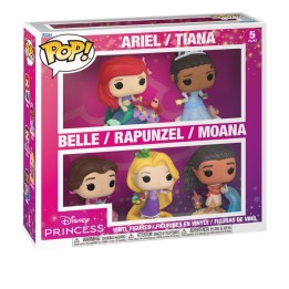Blister 5 figuras POP Disney Princesas