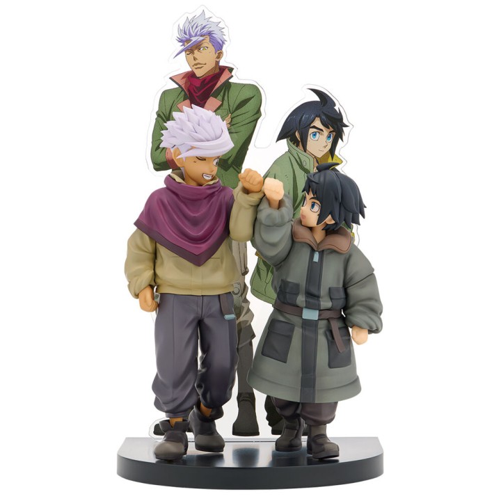 Figura Ichibansho Augus Mikazuki & Itsuka Orga Iron-Blooded Orphans Mobile Suit Gundam 18cm