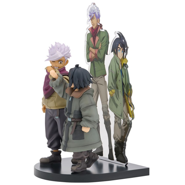 Figura Ichibansho Augus Mikazuki & Itsuka Orga Iron-Blooded Orphans Mobile Suit Gundam 18cm